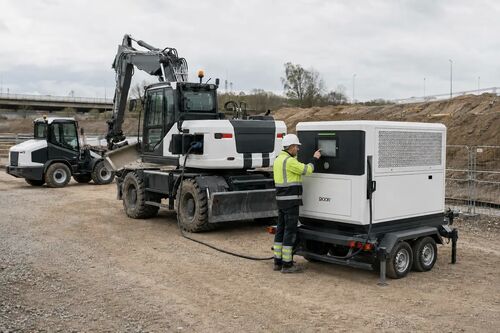 Ricarica mobile per apparecchiature elettriche per la costruzione