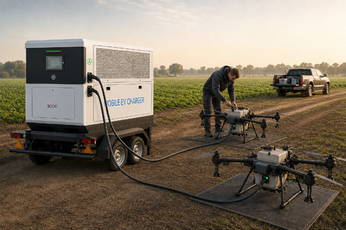 Energia di Campo per Operazioni di Droni Agricoli