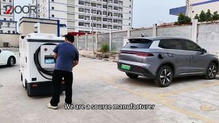 ? ? Robot di ricarica mobile per porta: una soluzione unica per la ricarica mobile di veicoli a nuova energia.
