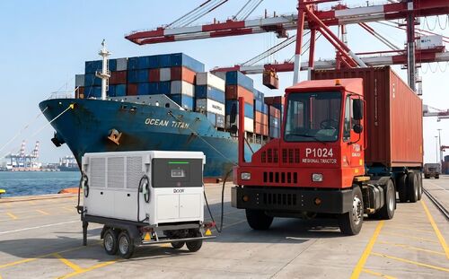 Ultime notizie aziendali su Dal GNL ai camion terminali elettrici: chi riempirà il “vuoto” nelle infrastrutture fisse durante la transizione energetica dei porti?