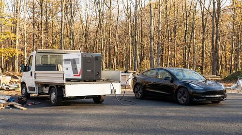Ultime notizie aziendali su Caricabatterie mobile per veicoli elettrici Door Energy per assistenza stradale nel Regno Unito: riduzione di traini, attese e tempi di inattività della flotta
