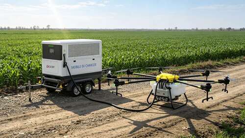 Ultimi blog aziendali su Powering Industrial Drones at Construction Sites, Mines and Remote Work Zones