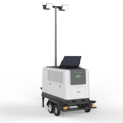 Un buon prezzo. 4KW Mobile Light Tower 150000LM IP54 Generatore portatile Torre di luce in linea